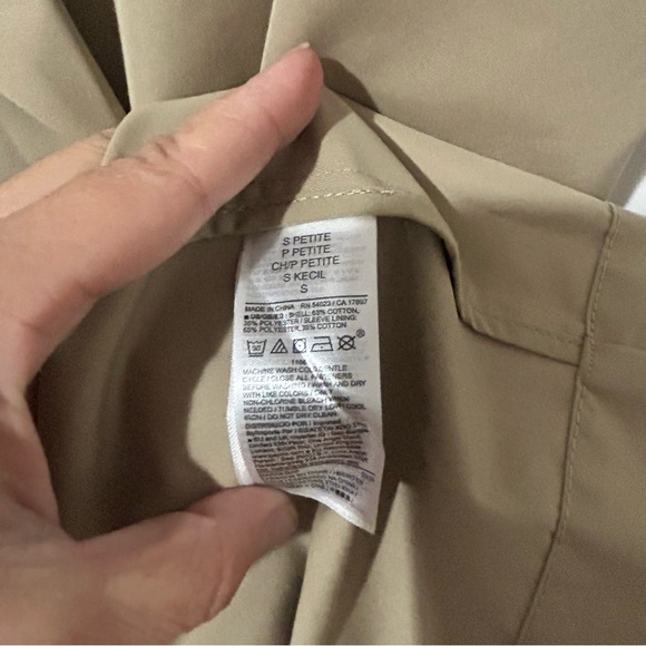GAP Icon Trench Coat Classic Khaki Tan - Picture 14 of 16